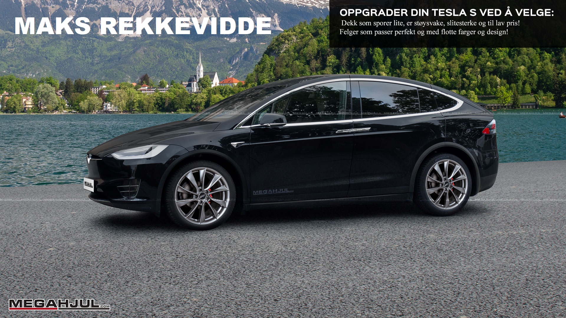 Tesla-x-vinterdekk-felger-maks-rekkevidde